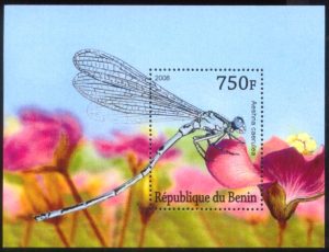 1052_The-Azure-Hawker-Dragonfly-Stamp-S-Sheet-Benin-2008-MNH[1]