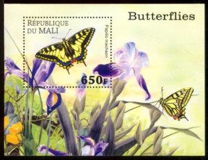 1063_The-Old-World-Swallowtail-Butterfly-Stamp-S-Sheet-Mali-MNH[1]