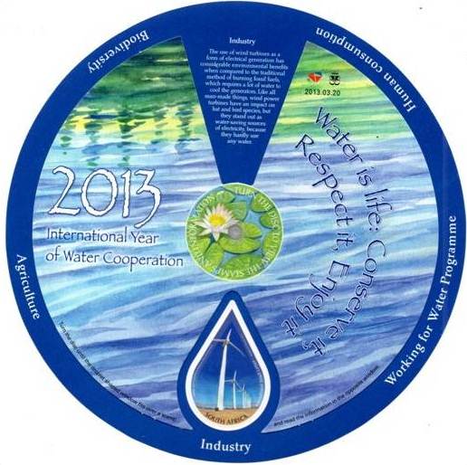 South Africa 2013 Intl year of water cooperation ms1